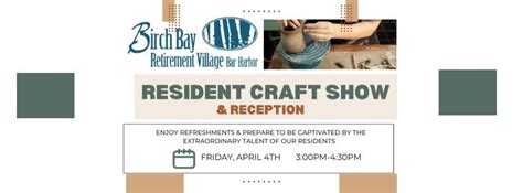 Resident Craft Show & Reception at Birch Bay Retirement Village, 25 ...