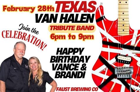 Texas Van Halen Tribute Band, 499 S Castell Ave, New Braunfels, TX, 28 ...