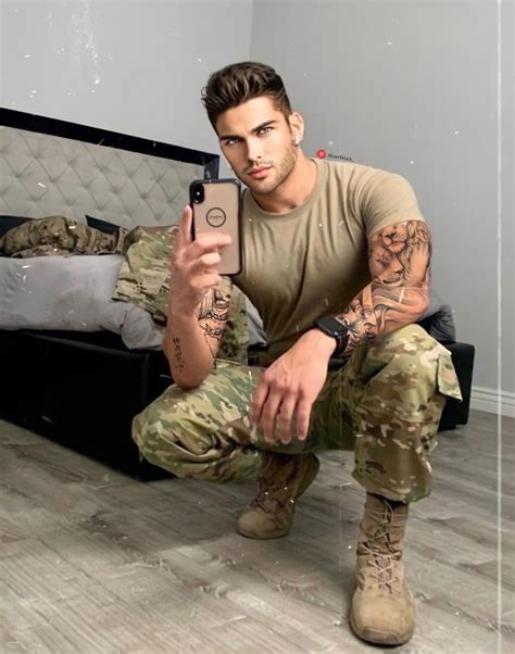 HeartStruck in 2022 | Sexy military men, Hot army men, Beautiful men faces