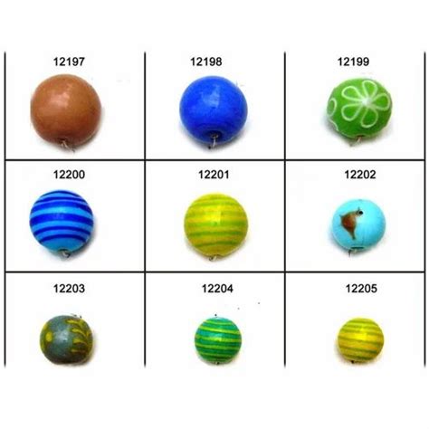 Multicolor Glass Beads - Glass Beads Card No. 608 Trader - Retailer ...