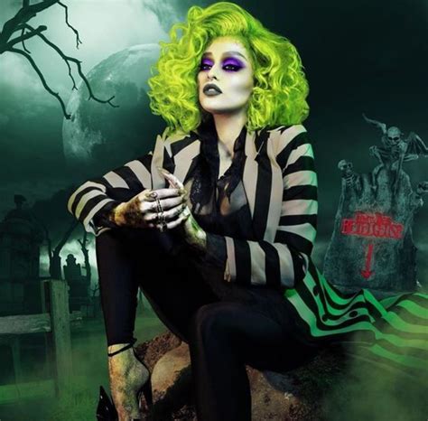 35+ Horrifying Halloween Makeup Ideas for Women | Beetlejuice halloween ...