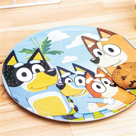 Buy Zak Designs Bluey Kids Dinnerware Set Includes Plate, Bowl, Tumbler ...