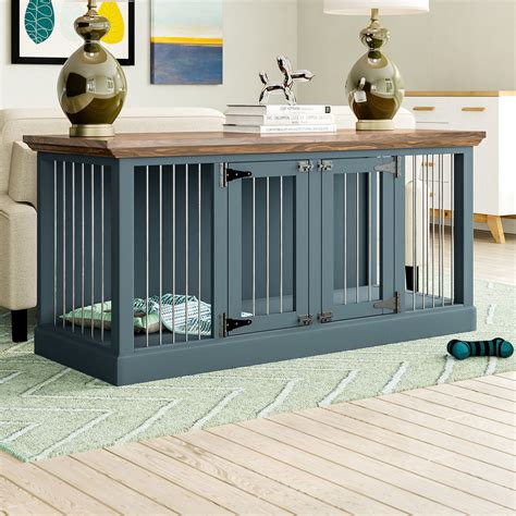 Archie & Oscar™ Damien Medium Corner Credenza Pet Crate | Wayfair | Dog ...