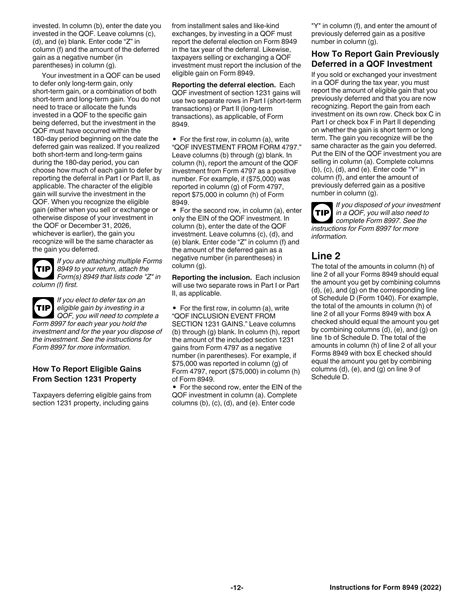 Image result for Form 8949 Help