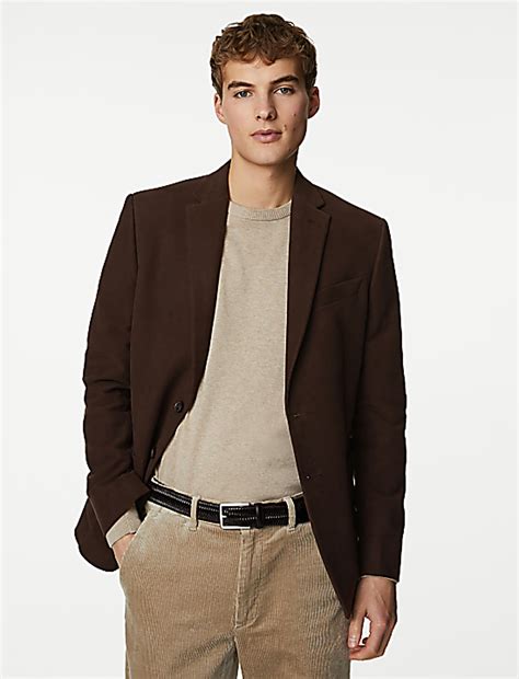 Buy Italian Moleskin Blazer at Marks & Spencer