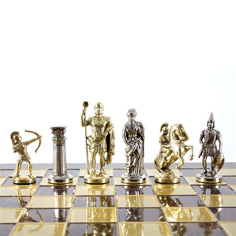 ARCHERS (44 X 44 cm) Chess Brown