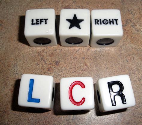 Rules Of Left Right Center Dice Game at Koby Rawling blog