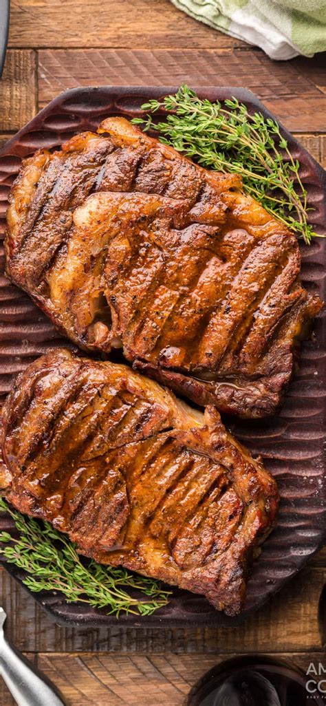 Smoked Ribeye Steak - Amanda's Cookin' - Beef