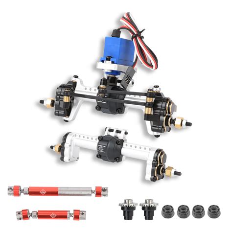 TRX4M Diff Portal Axles +10MM Extended Axles Brass Axles with Servo an – FEDCO