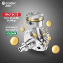 Castrol Activ 4T 20W-40 Petrol Synthetic Blend Engine Oil Price in ...