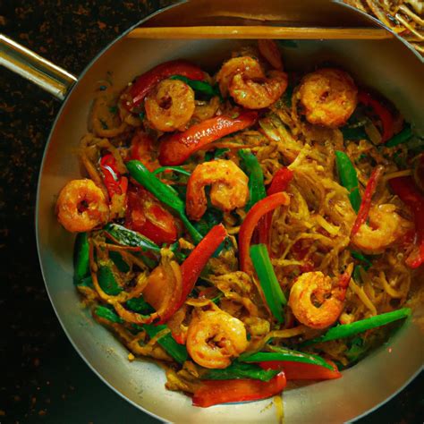 Shrimp Mei Fun Recipe: Singapore Chow Rice Noodles for Fun Cooking
