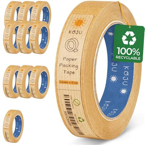 Koju Kraft Paper Packing Tape 24mm X 50m 1 3 | Desertcart INDIA