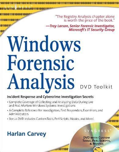 Buy Windows Forensic Analysis: DVD Toolkit Book Online at Low Prices in ...