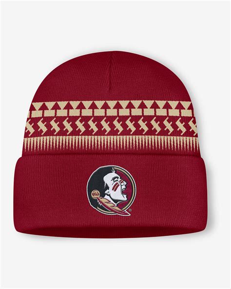 Florida State Primetime Utility Campus Men's Nike College Cuffed Beanie ...