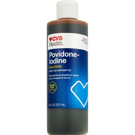 CVS Health Povidone Iodine First Aid Antiseptic, 8 OZ