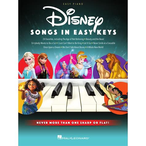 Hal Leonard Disney Songs in Easy Keys | España