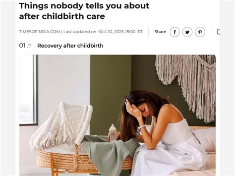 Things nobody tells you about after childbirth care - Motherhood ...