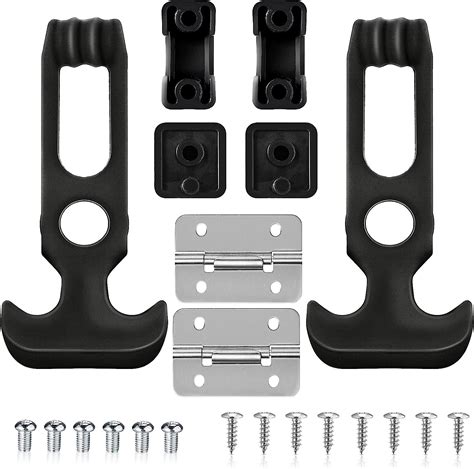 Buy 2 Pieces Rubber Flexible T-Handle Draw Latches and 2 Pieces ...