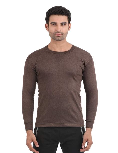 Buy AIVIRA 1 Mens Thermal Inner Wear (80) Brown at Amazon.in