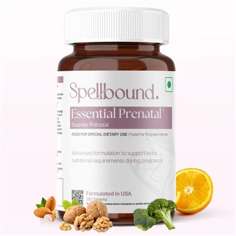 Spellbound Prenatal Multivitamin for Pregnancy with DHA, Choline, Iron ...