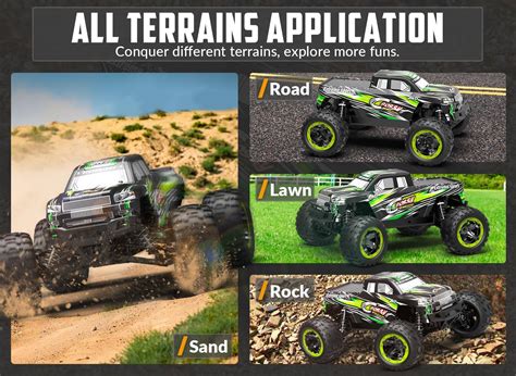 RACENT RC Truck 1:16 4x4 All Terrain RC Car 40KPH India | Ubuy