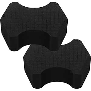 2 Pcs Ultra Black Car Wash Sponge Cross Cut Design Foam Sponge Softer ...