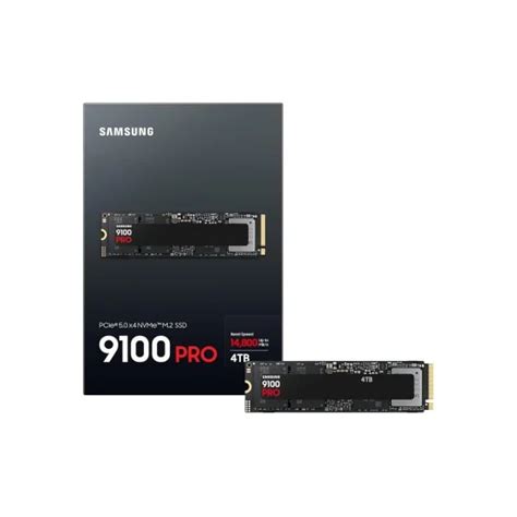Samsung 9100 PRO 4TB Gen5 M.2 NVME SSD
