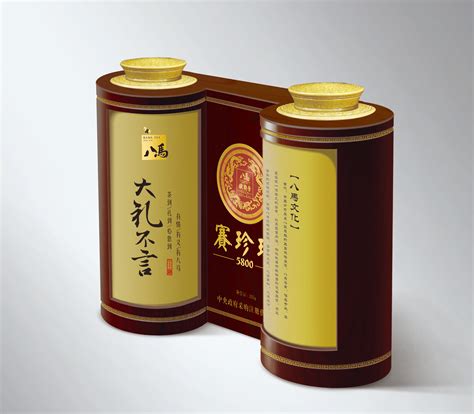 雨林古树茶：天猫店新产品包装设计 | Packaging design, Creative packaging, Fonts design