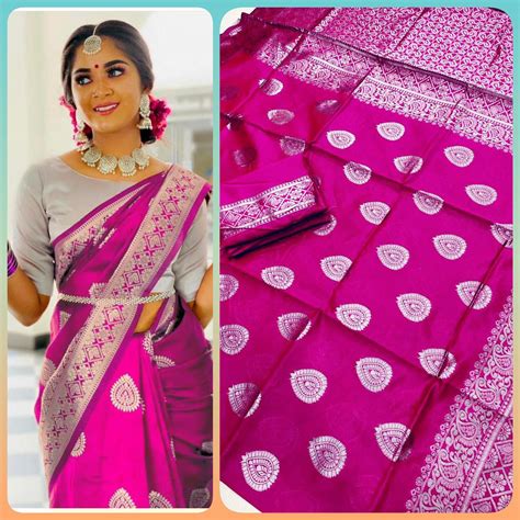 Aab Komal Soft Lich Silk Wedding Saree Collection