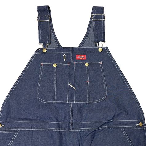 【SALE 30%OFF】【DEADSTOCK】 Dickies ディッキーズ Denim Bib Overalls デニム ビブ ...