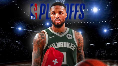 Damian Lillard suffers injury scare vs Pacers with Giannis ...