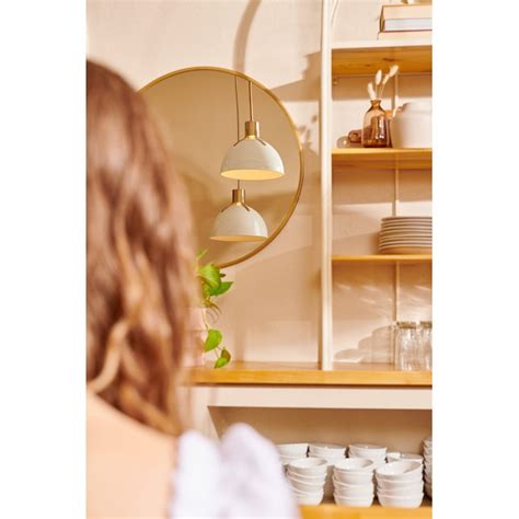 Hinkley Argo 1 -Light Lacquered Brass Modern/contemporary Metal Dome ...