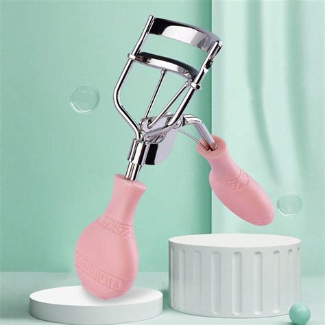 Portable Stainless Steel Eyelash Curler With Silicone Pad, 1 Chrome ...