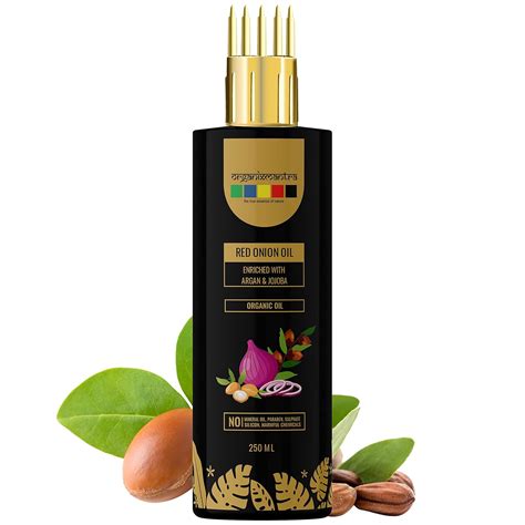 Buy Organix Mantra Red Onion Oil with Argan, Jojoba, Hibiscus, Curry ...