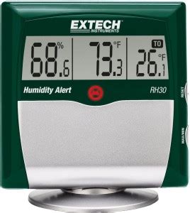Extech RH30 Hygro-Thermometer with Humidity Alert Digital Multimeter ...