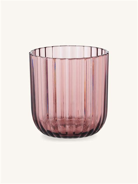 Gjenbrukbart plastglass | Ø8,4 x 8,8 cm. | Dark Rose