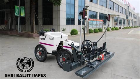 Aluminium Concrete Laser Leveling Machine Supplier from Delhi