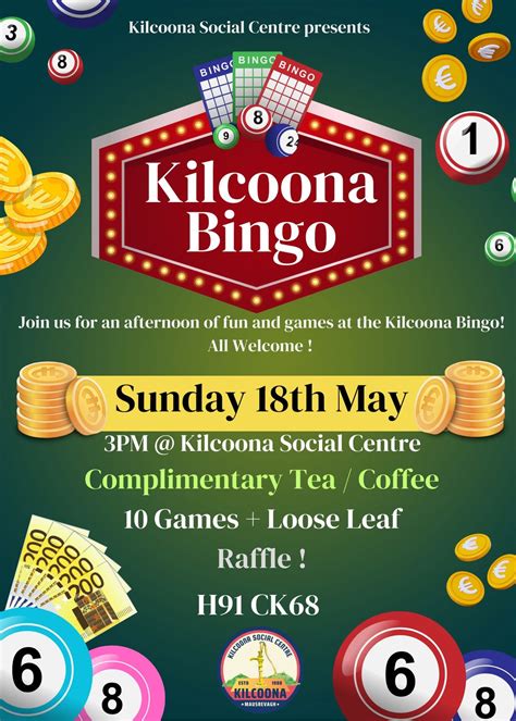 Kilcoona Bingo, Mausrevagh, Headford, Ireland H91CK68, Galway, 18 May ...