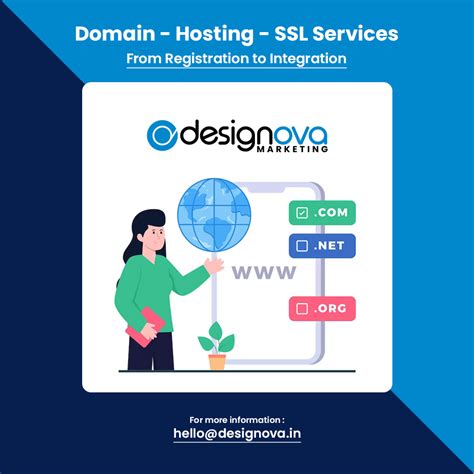 Domain Hosting SSL Registration Installation Services | Designova Marketing
