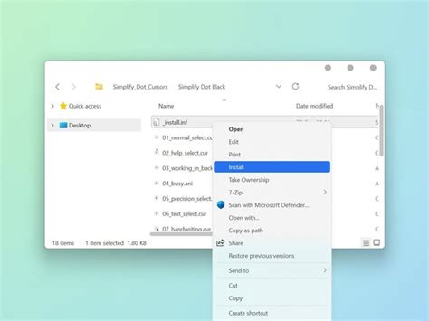 How to Add Custom Cursor Windows 1.0 的图像结果
