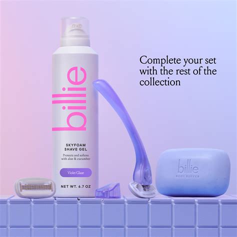 Billie Women’s Razor Kit - 1 Handle + 2 x 5-Blade Refills + Magnetic ...