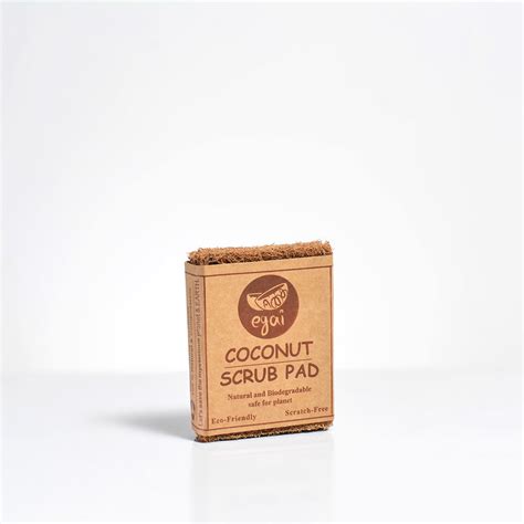 Buy Coconut Coir Scrub Pad / Pack of 3 | Auroville.com – Auroville ...