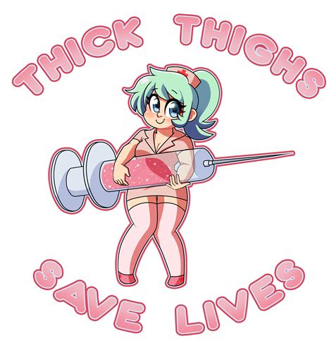 Thick Thighs Save Lives by berserkbrandee on Newgrounds