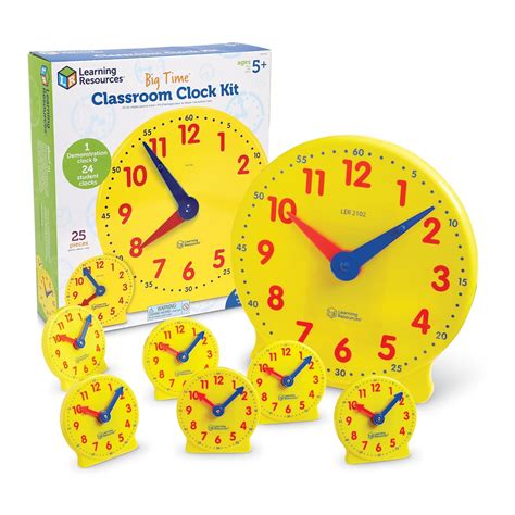 Buy Learning Resources Classroom Clock Kit Online at Low Prices in ...