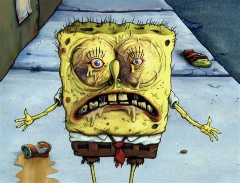 SpongeBob Gross Close-up | SpongeBob Gross-Up | Know Your Meme