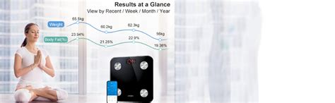 LA' VITE LA FORTE Smart Digital Weighing Scale 12 Metrics, Precision ...