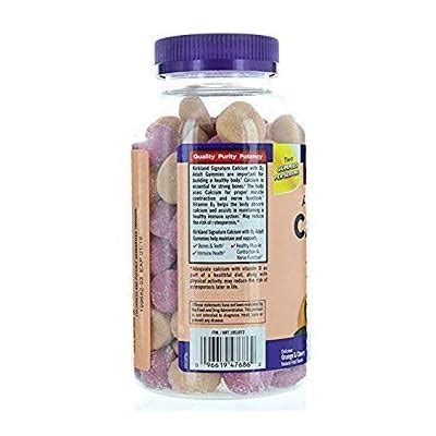 Kirkland Signature Calcium with Vitamin D3 Gummies - India | Ubuy