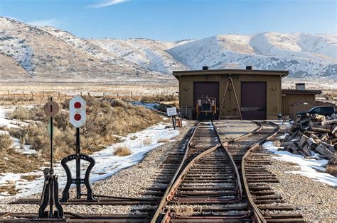 Transcontinental Railroad Golden Spike Map