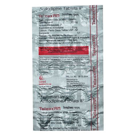 Telzox AM Tablet 15's Price, Uses, Side Effects, Composition - Apollo ...