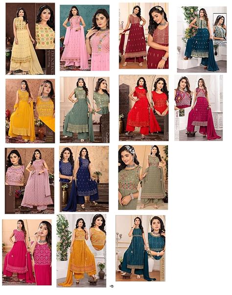 Fresh Look Kh Readymade Plazzo Style Suits – Kavya Style Plus
